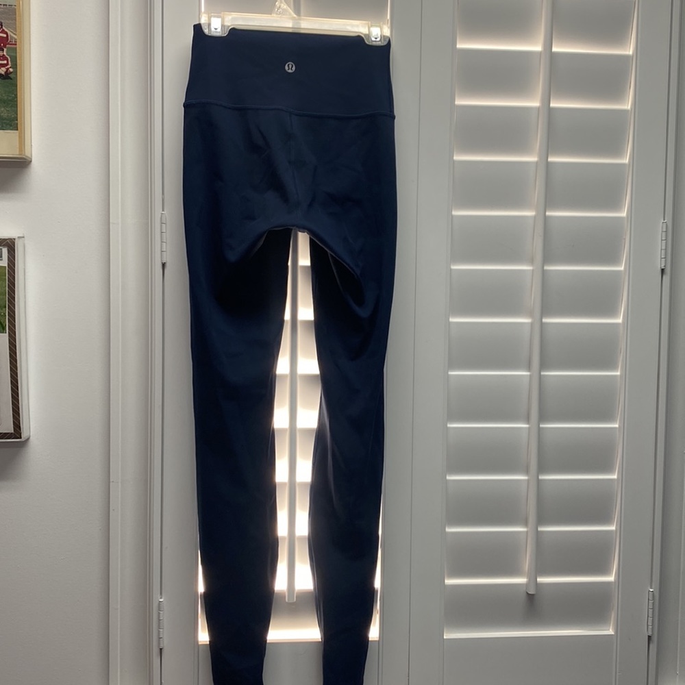 Lululemon Wunder Under 28” Size 2 Color: True Navy - image 4
